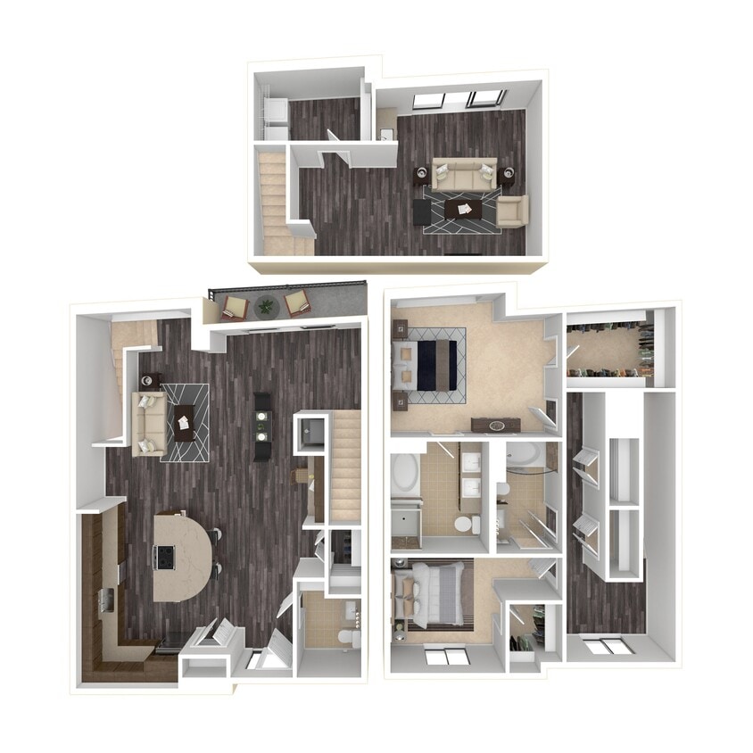 Floor Plan - 2R