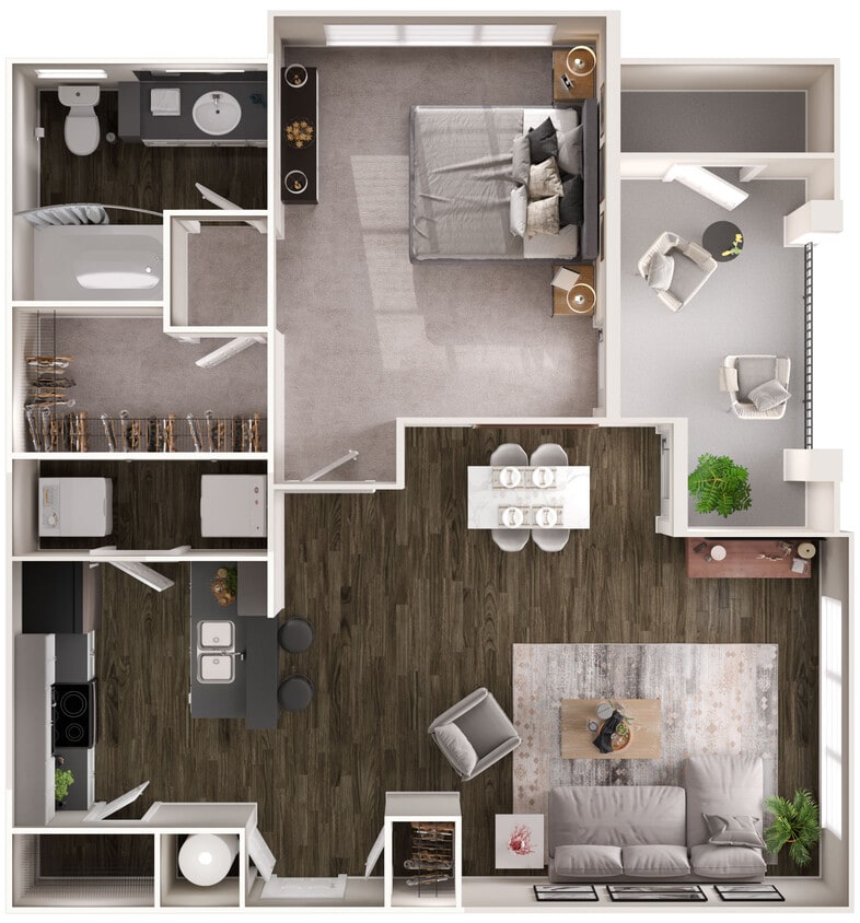 Floor Plan - Belcourt