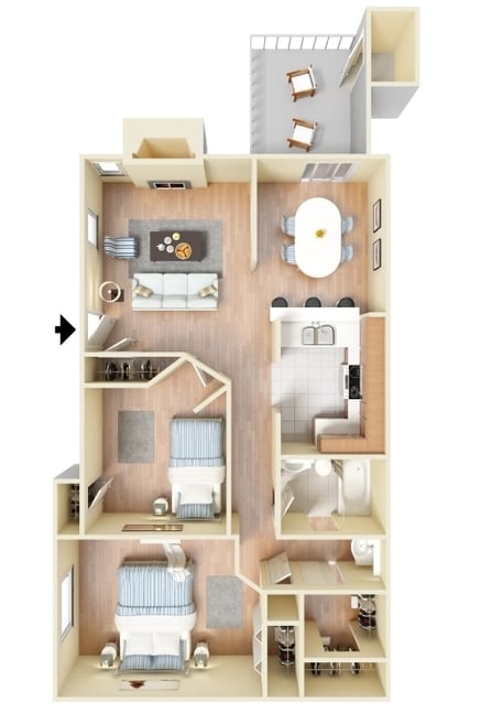 Floor Plan - Oak