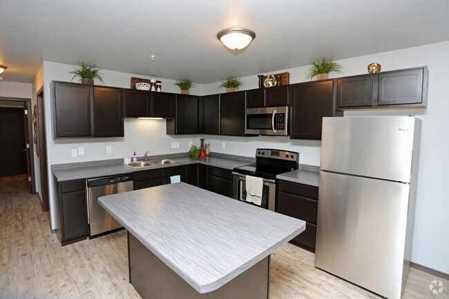 Kitchen - Manitowoc Lake Breeze Apartments