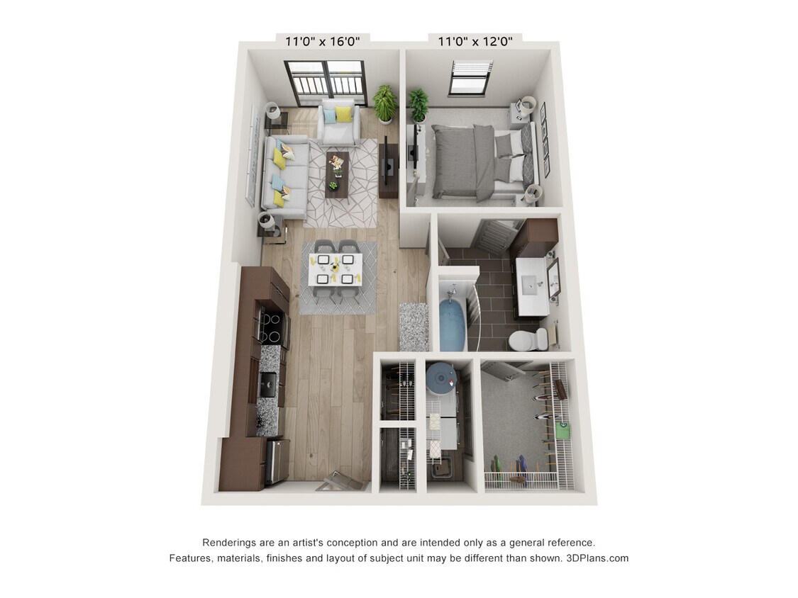 Floor Plan - The Adams - A5