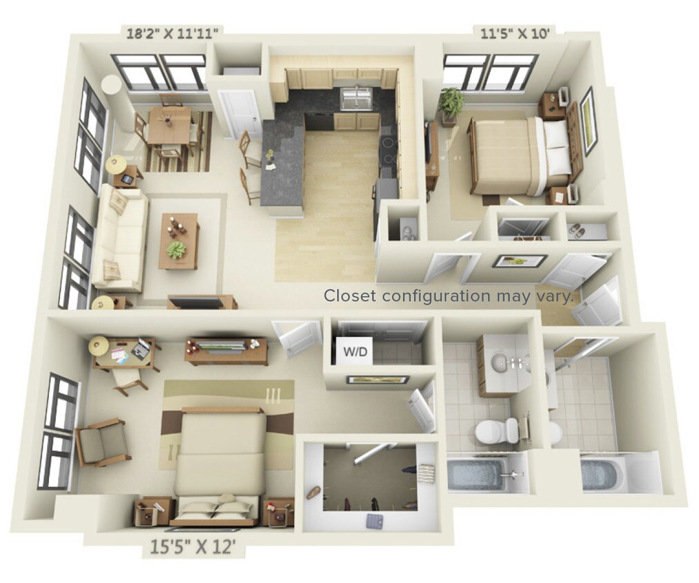 Floor Plan - 1121-1148
