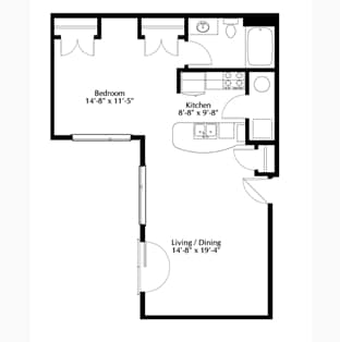 Premium Studio - U3 Urban One Bedroom