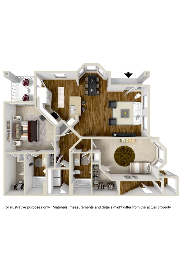 Floor Plan - The Oasis