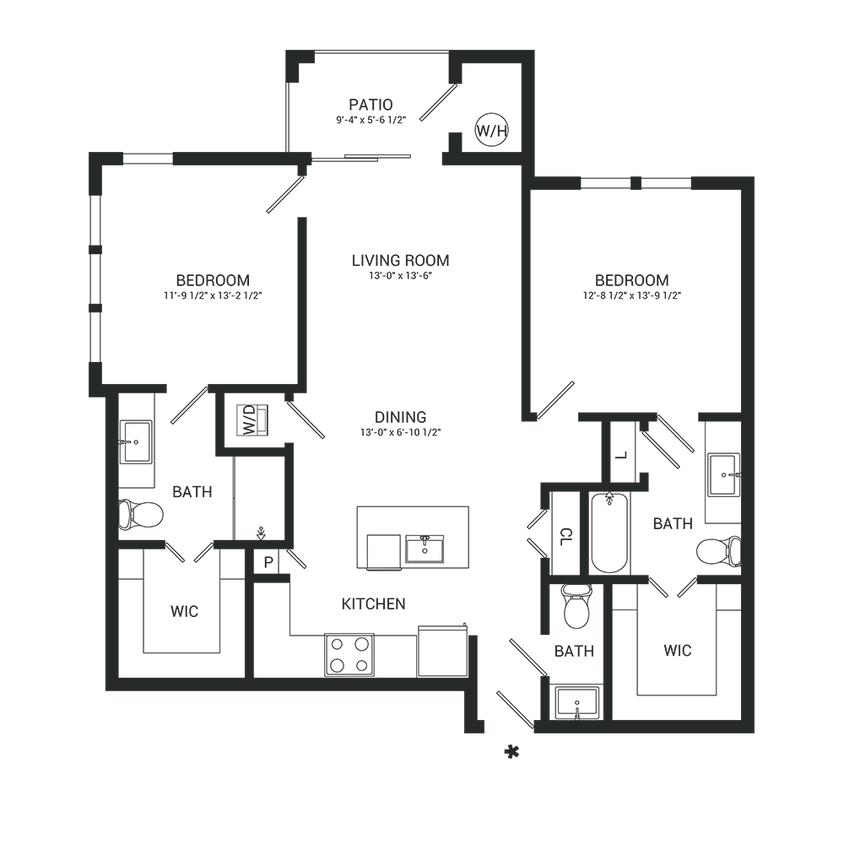 Floor Plan - Rust