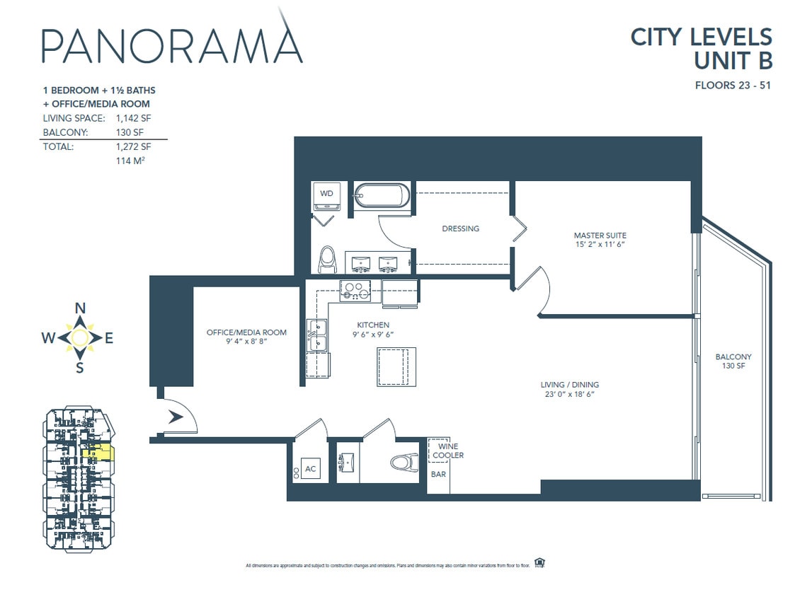 Floor Plan - B  Line - City Level