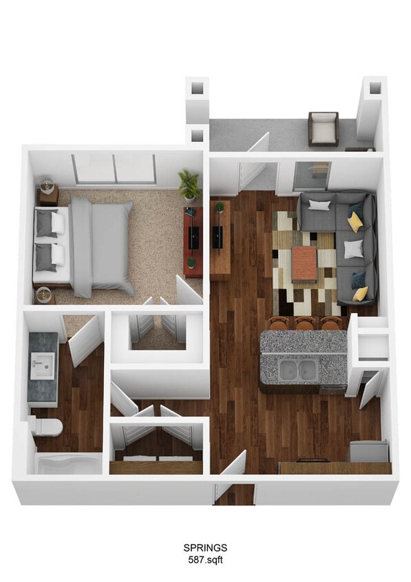 Floor Plan - A1A-S