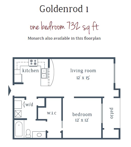 Floor Plan - Goldenrod