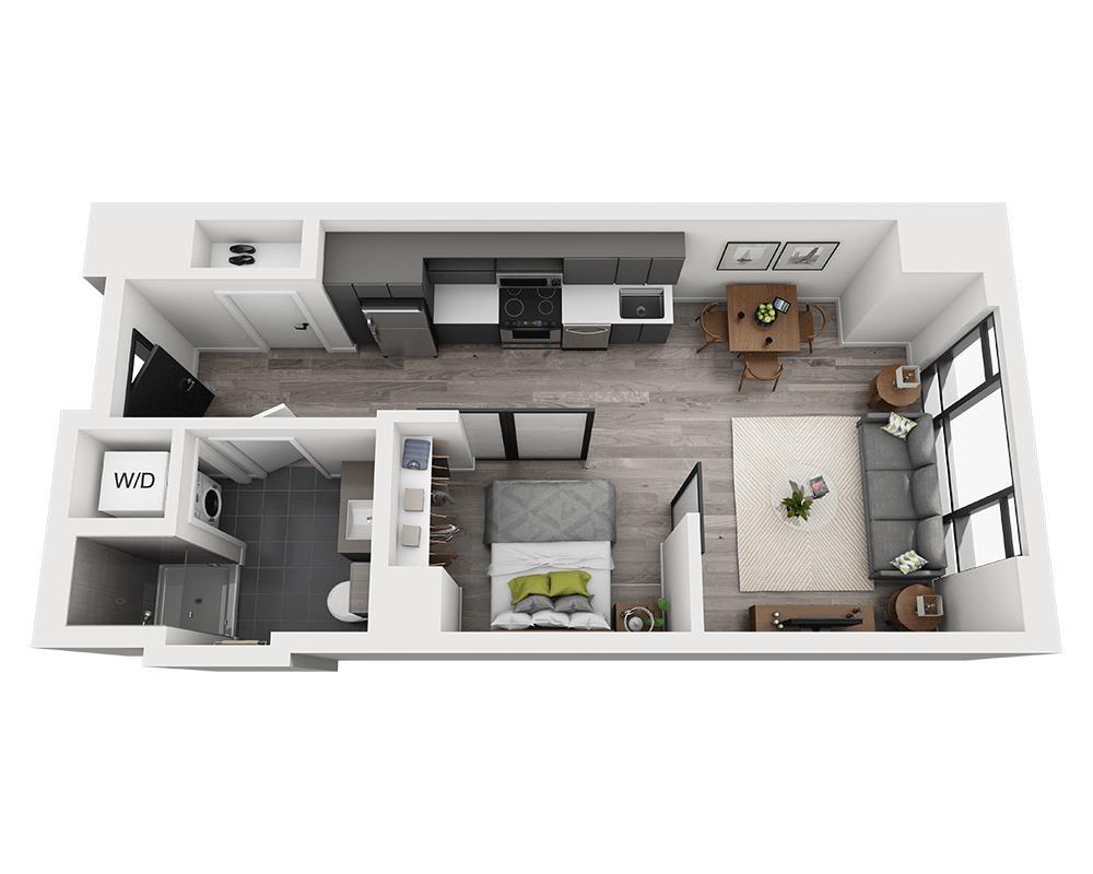 Floor Plan - Studio E1M