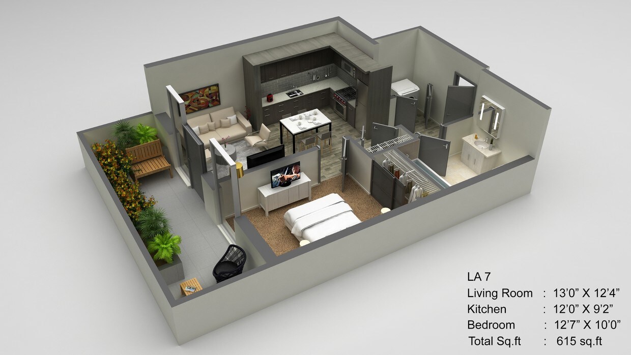 Floor Plan - LA 7