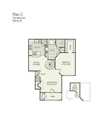 Floor Plan - Plan C