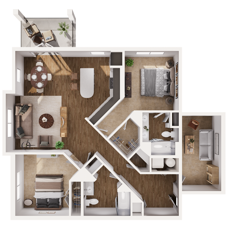 Floor Plan - Rose