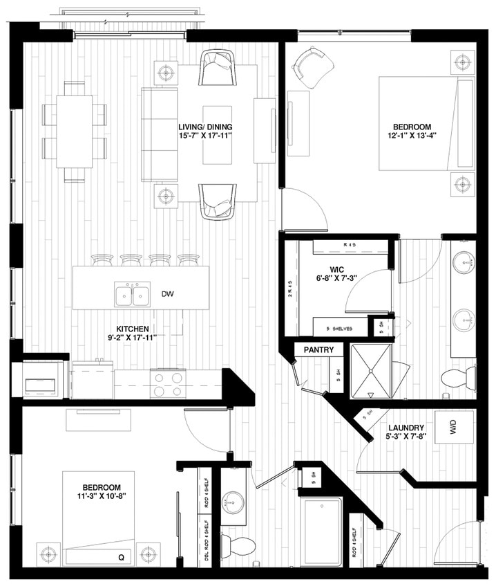 Floor Plan - University