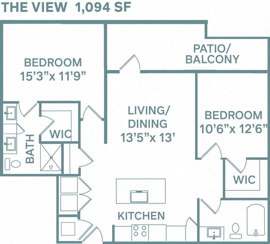 Floor Plan - View (Metro B2)