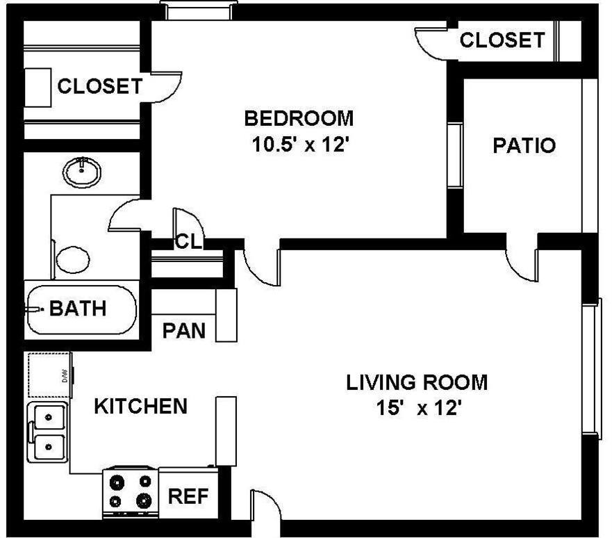 Floor Plan - The Ashton Renovated