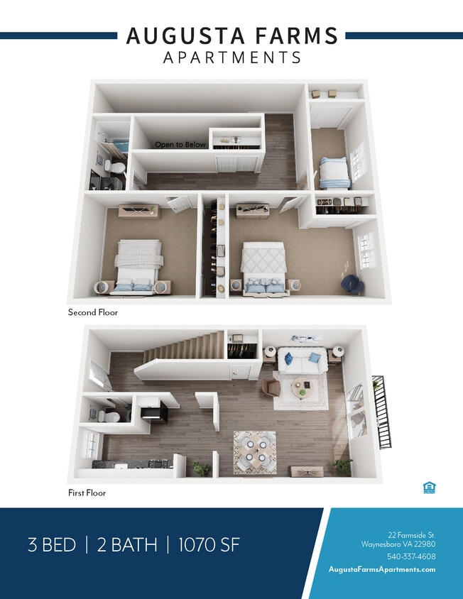 Floor Plan - 3 Bed