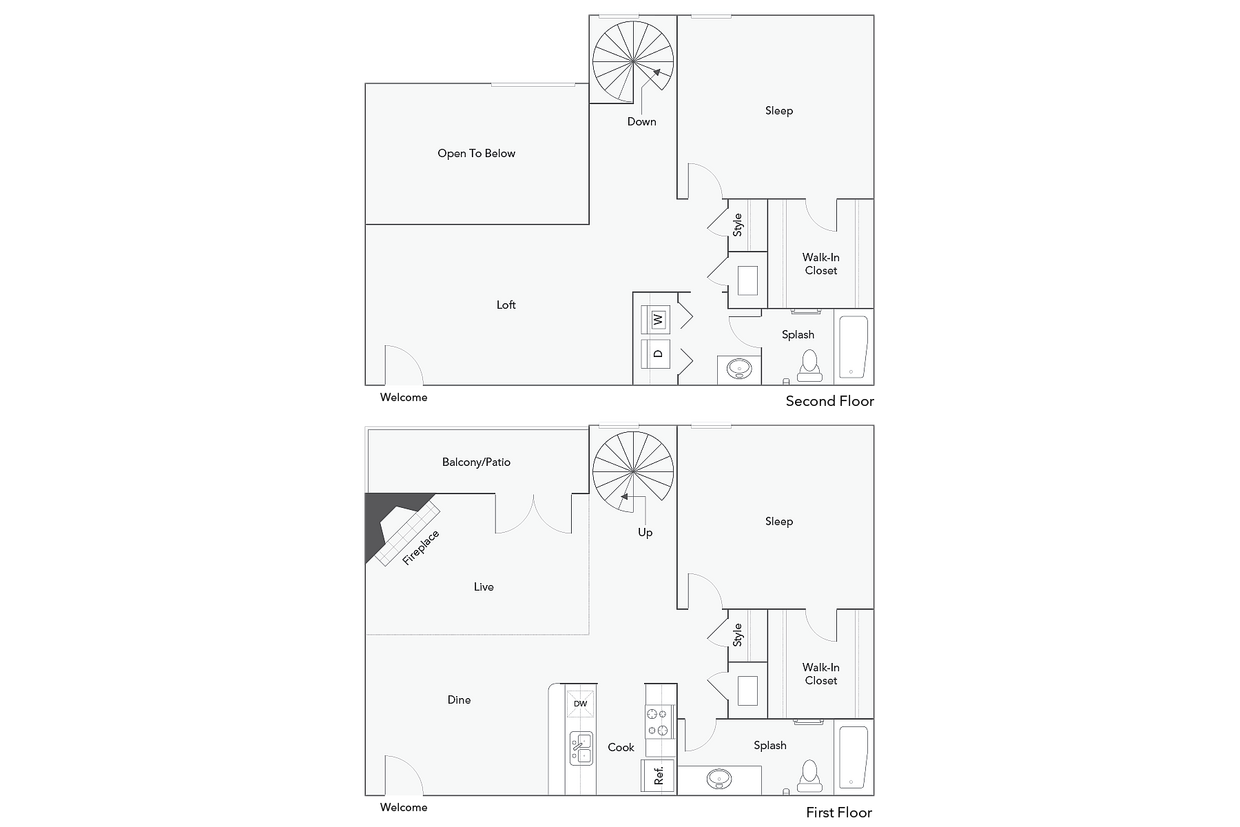 Camden | 2-Bedroom Floorplan - Camden