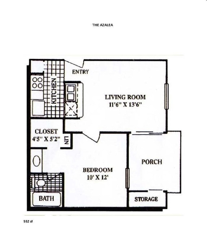Floor Plan - The Azalea