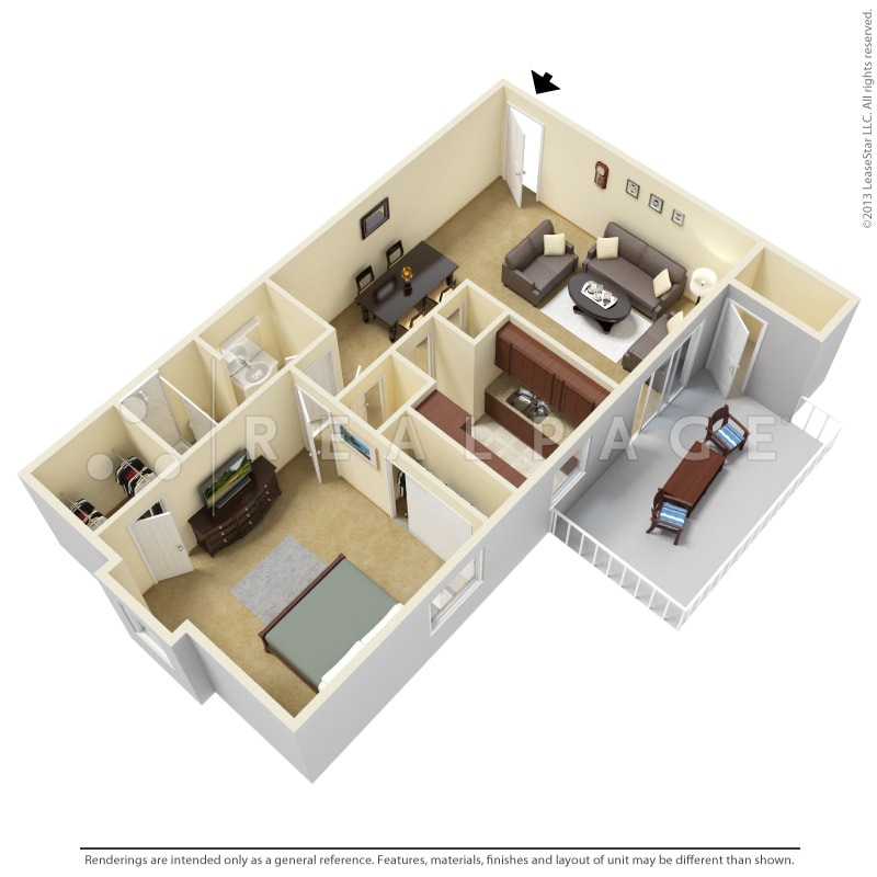 Floor Plan - 1B