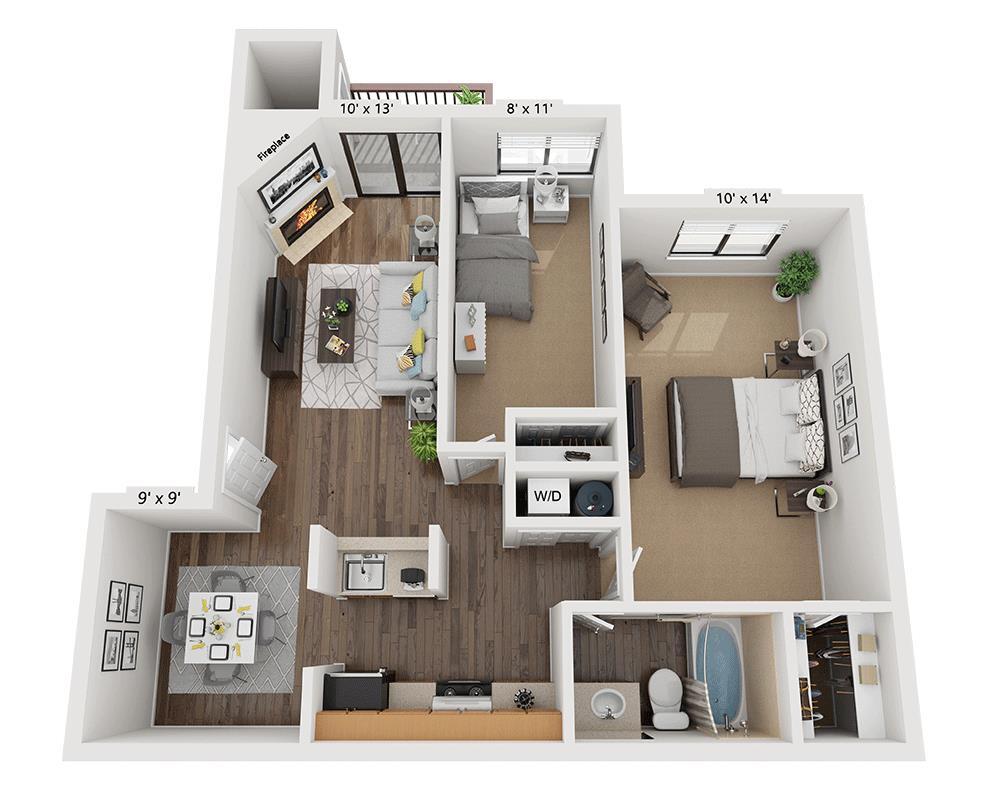 Floor Plan - Plan B1
