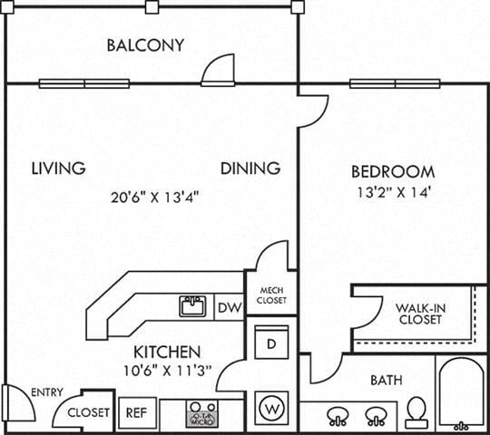 Floor Plan - Dahlia