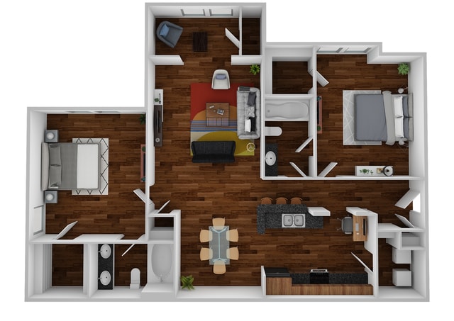 Floor Plan - B3 - The Winchester