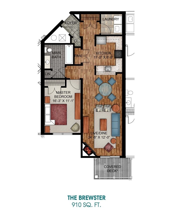 Floor Plan - Brewster