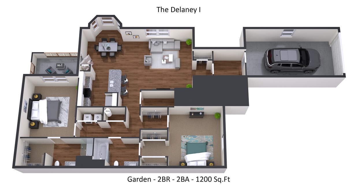 Floor Plan - DELANEY I