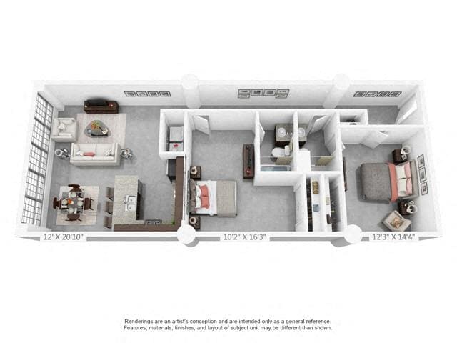 Floor Plan - 2E