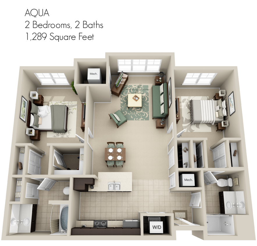 Floor Plan - Aqua