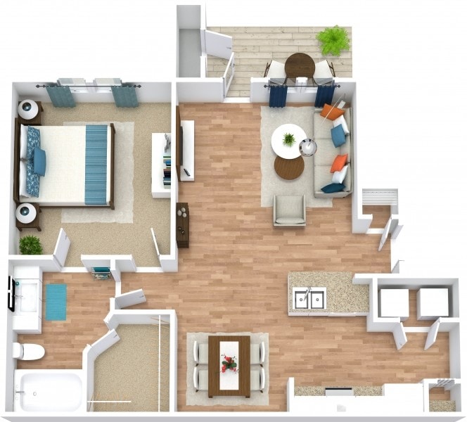 Floor Plan - Riverwalk