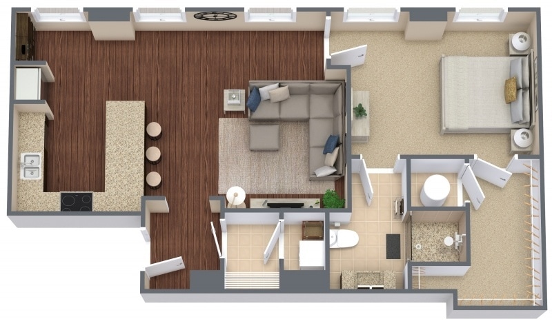 Floor Plan - Transit 1