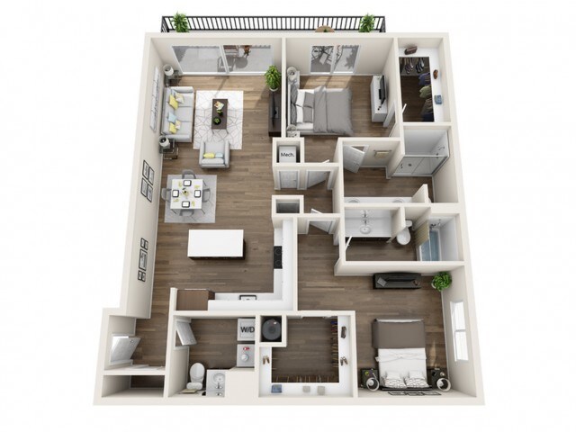 Floor Plan - 2B