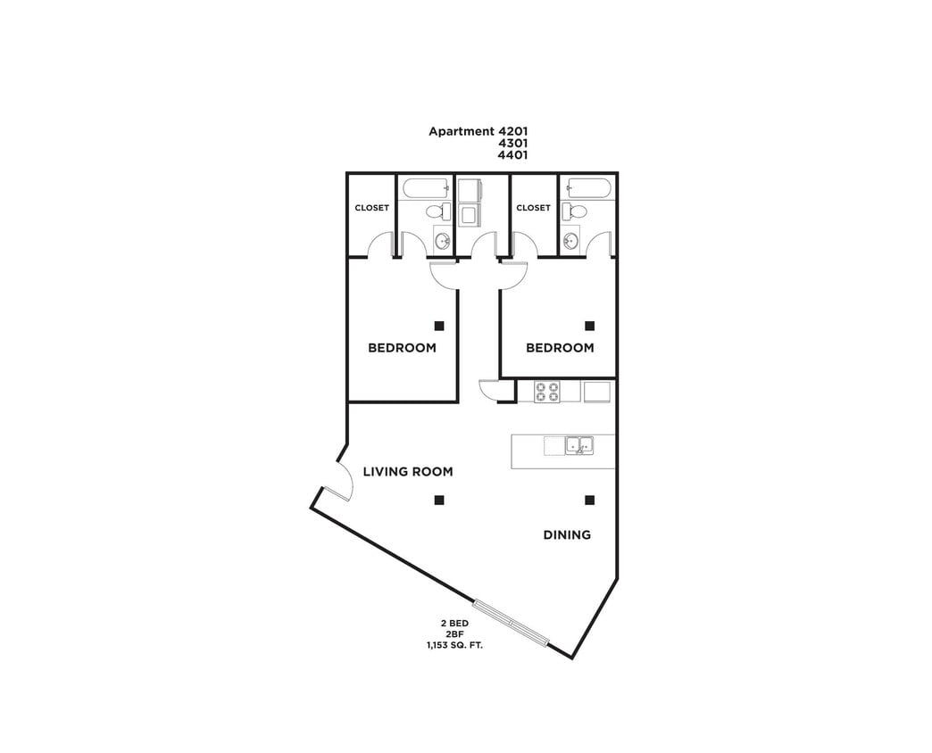 Floor Plan - 2BF