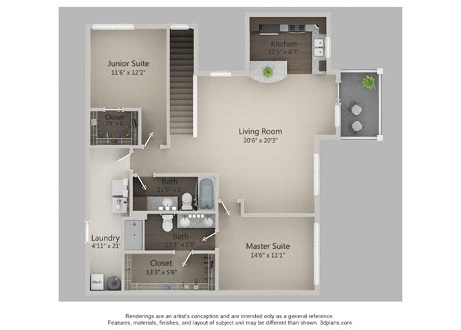 Floor Plan - I3