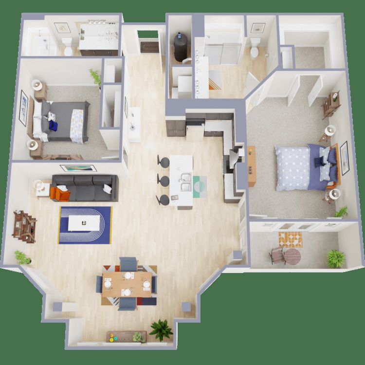 The Excelsior 2 Bedroom 2 Bath - The Excelsior 2 Bedroom 2 Bath 