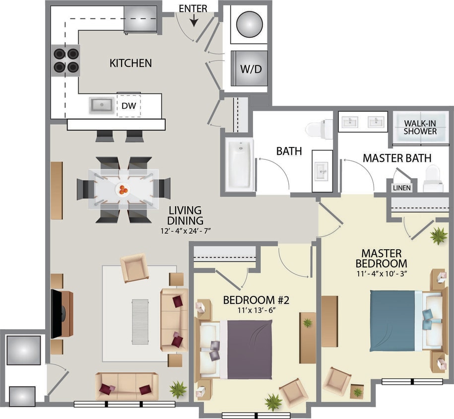 Floor Plan - Clubside C2