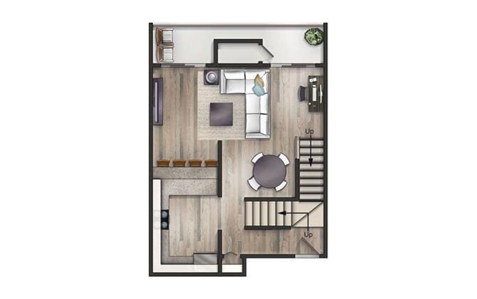 Floor Plan - The Neutra