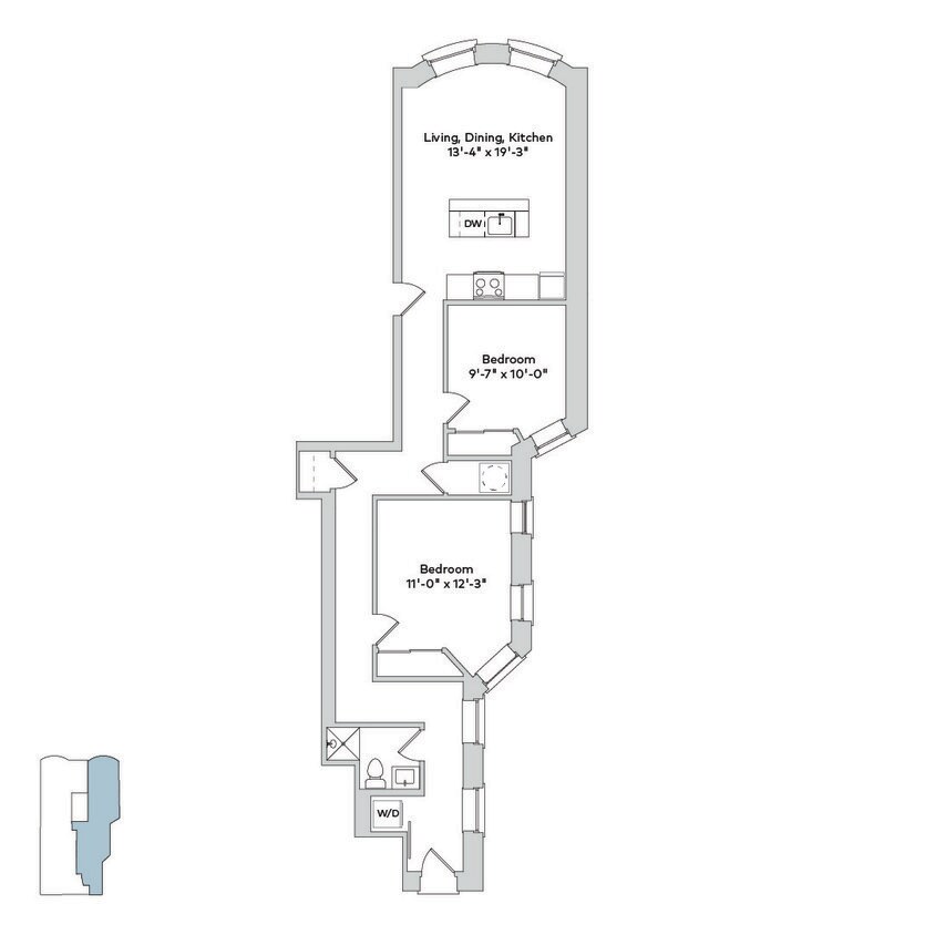 Floor Plan - 1515-2bC