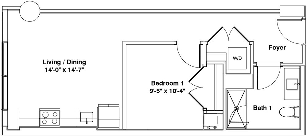 A2 floor plan Coeval - A2