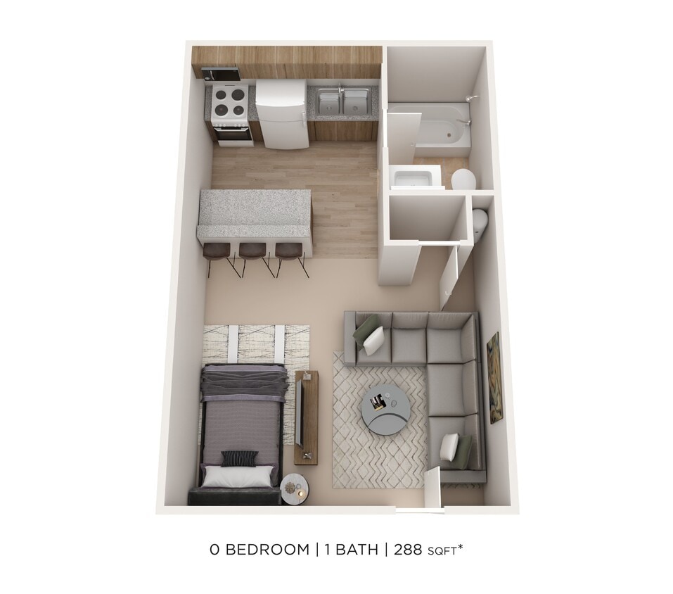 Floor Plan - Studio