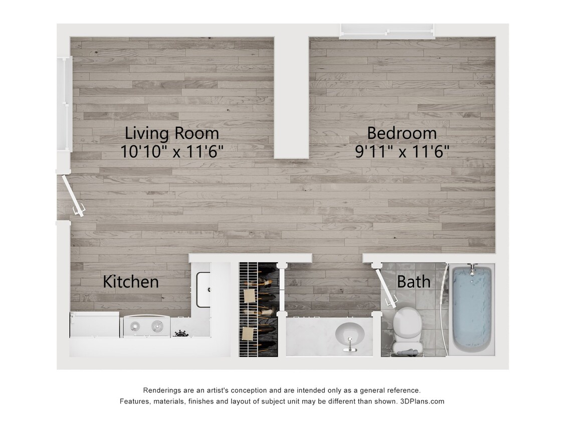 Floor Plan - The Dupont