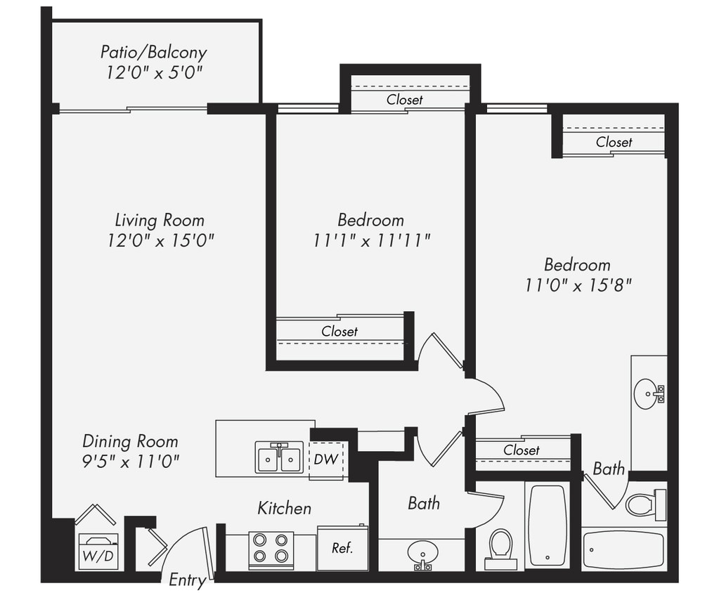 Floor Plan - B1-WD