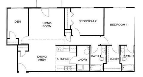 Floor Plan - The Da Vinci
