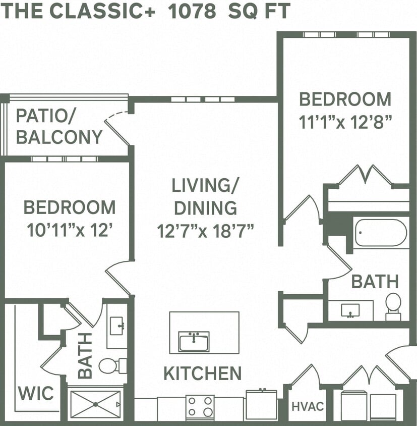 Floor Plan - Classic+ B1+