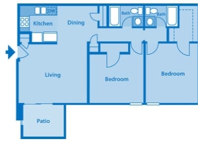 Floor Plan - The Ruby