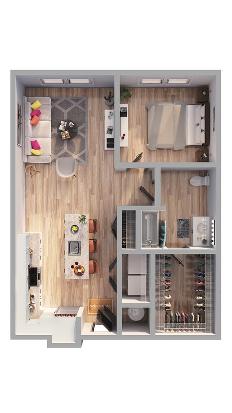 Emerson at Montford Park - A13 Floor Plan - A13