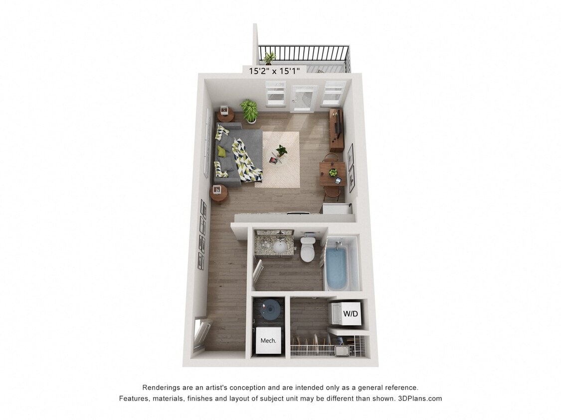 Floor Plan - Studio