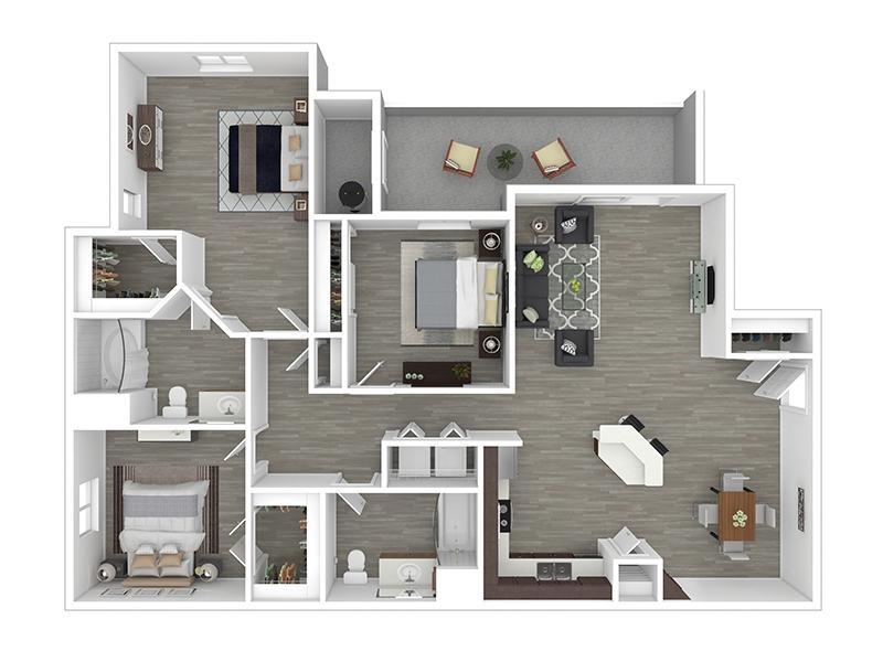Floor Plan - 3x2-1359- Classic