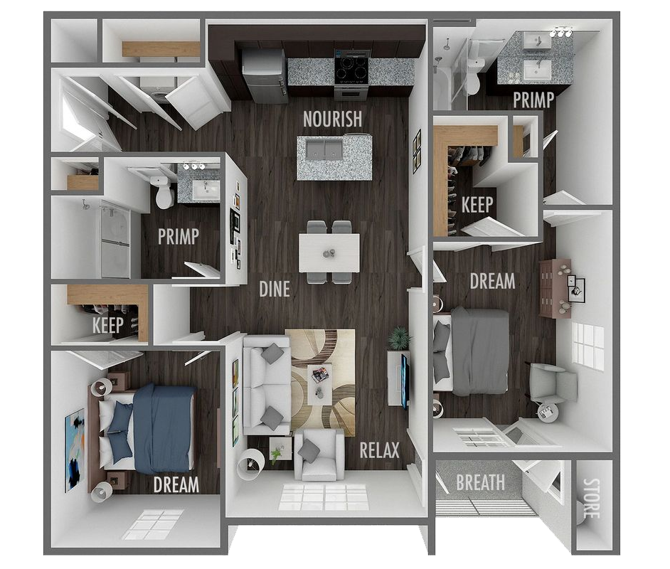 Floor Plan - The Crest